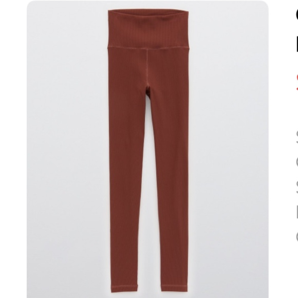 Aerie Offline Ribbed High-Waisted Leggings